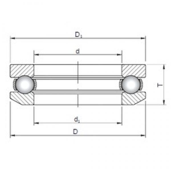 ISO 53318 упорные шарикоподшипники #1 image