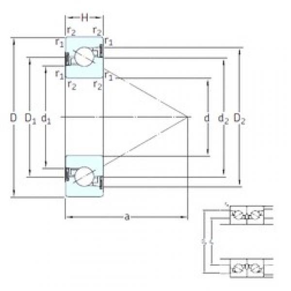 35 mm x 72 mm x 15 mm  SNFA BS 35/72 /S 7P62U упорные шарикоподшипники #1 image