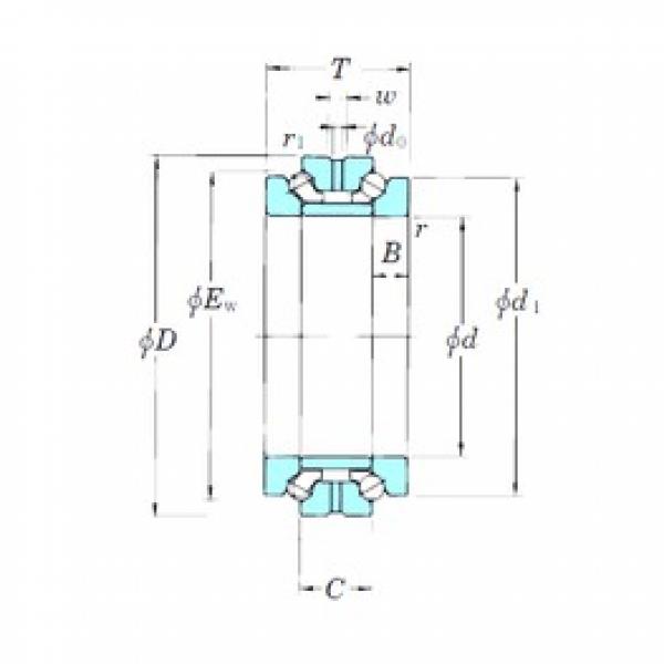 269 mm x 360 mm x 30 mm  KOYO 239752B упорные шарикоподшипники #1 image