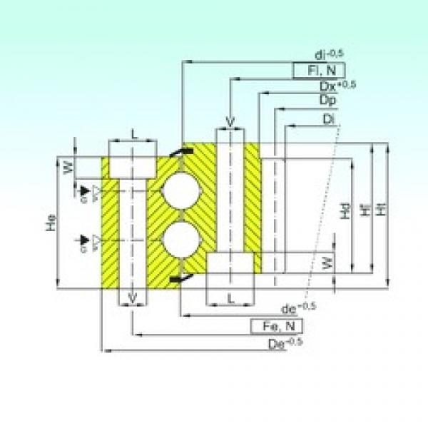 ISB ZB2.22.0885.400-1SPPN упорные шарикоподшипники #1 image