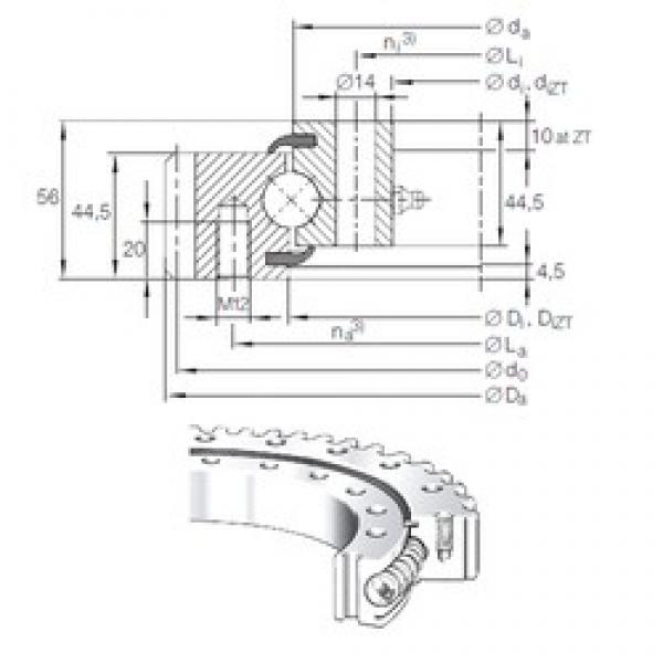 INA VSA 20 1094 N упорные шарикоподшипники #1 image