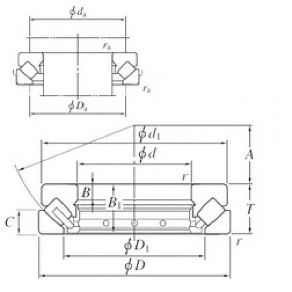 420 mm x 650 mm x 48 mm  KOYO 29384R упорные роликоподшипники #1 image