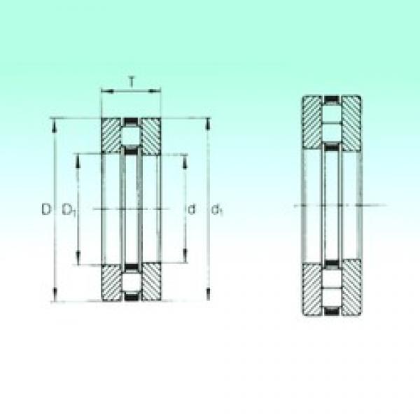 100 mm x 170 mm x 14,5 mm  NBS 89320-M упорные роликоподшипники #1 image