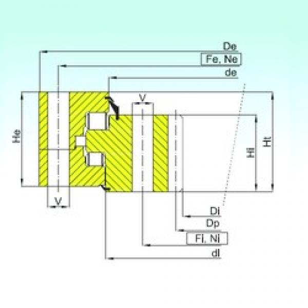 ISB ZR3.32.3150.400-1SPPN упорные роликоподшипники #1 image