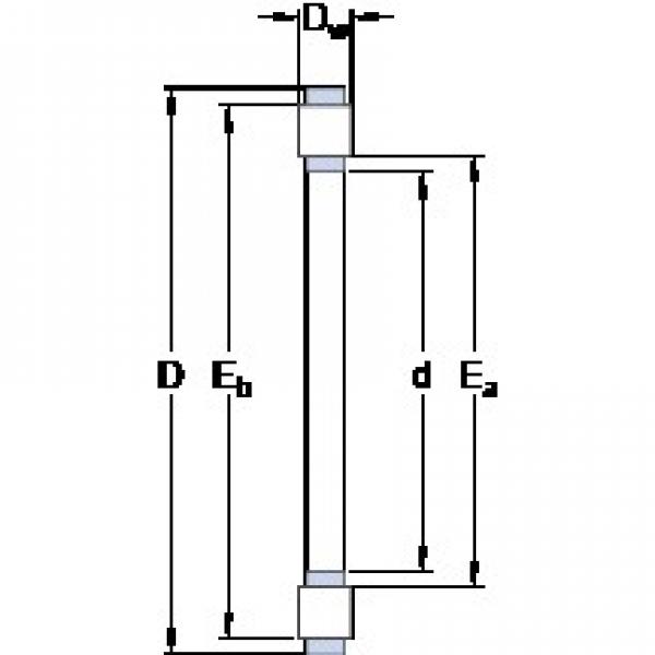 SKF K 81105 TN цилиндрические роликоподшипники #1 image