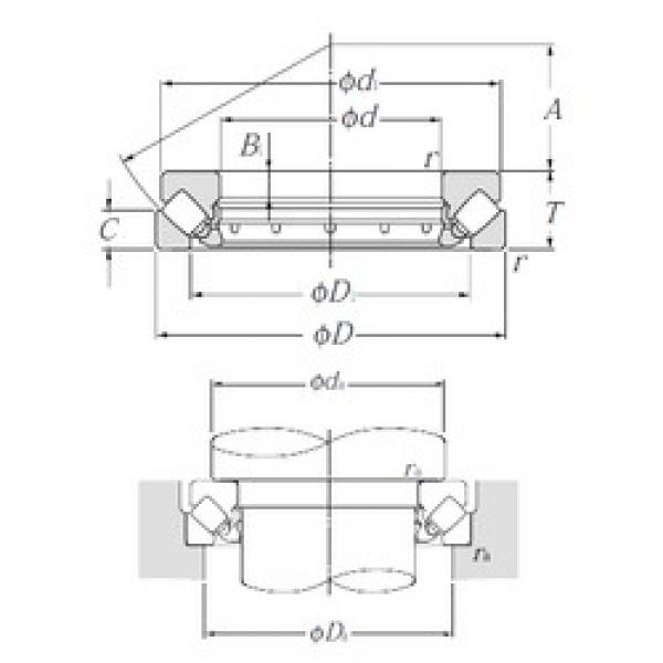 NTN 29280 упорные роликоподшипники #1 image