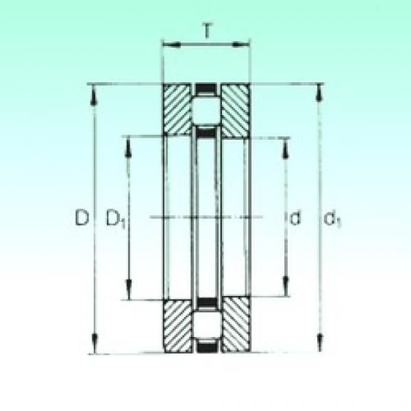 120 mm x 155 mm x 7 mm  NBS 81124TN упорные роликоподшипники #1 image