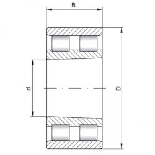 140 mm x 210 mm x 53 mm  ISO NN3028 K цилиндрические роликоподшипники #1 image