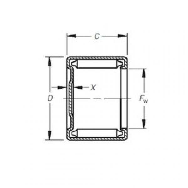 Timken M-6101 игольчатые подшипники #1 image