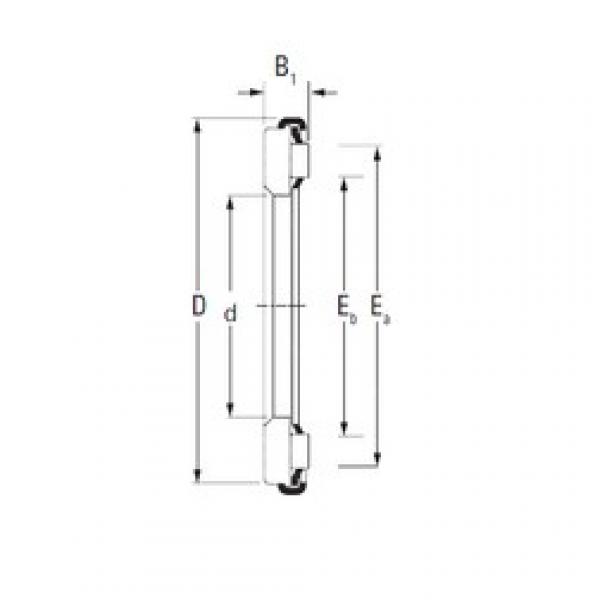 Timken AX 11 150 190 игольчатые подшипники #1 image