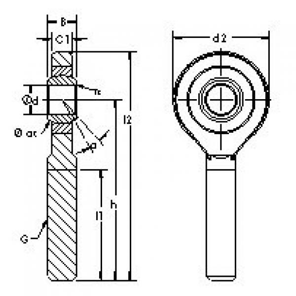 AST SA30ET-2RS подшипники скольжения #1 image