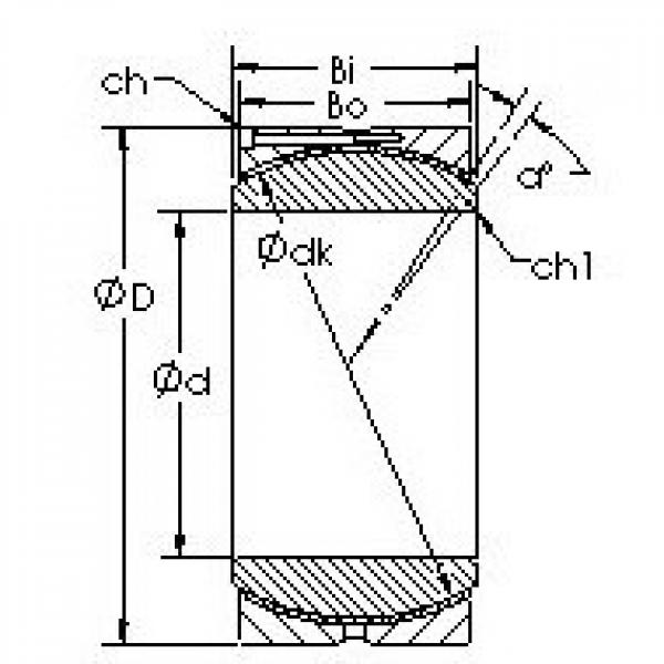 AST GEH140HC подшипники скольжения #1 image