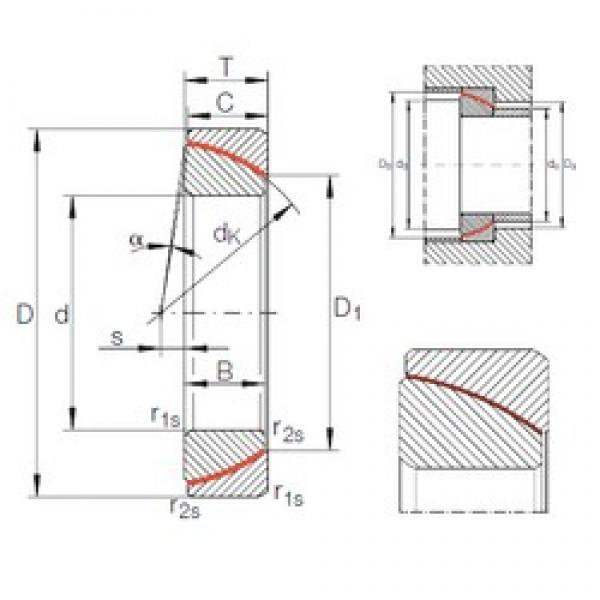 45 mm x 75 mm x 19 mm  INA GE 45 SW подшипники скольжения #1 image