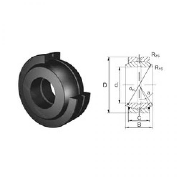 17 mm x 30 mm x 14 mm  ZEN GE17ES-2RS подшипники скольжения #1 image