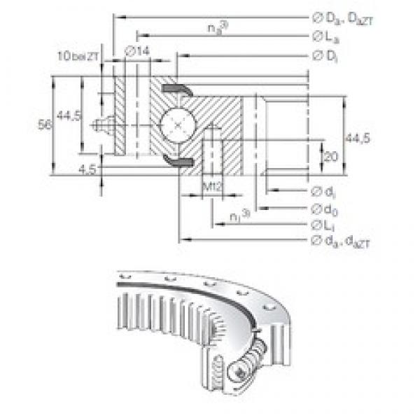 INA VSI 20 1094 N упорные шарикоподшипники #1 image