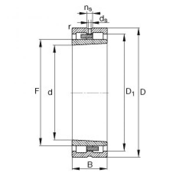 200 mm x 280 mm x 80 mm  FAG NNU4940-S-K-M-SP цилиндрические роликоподшипники #1 image