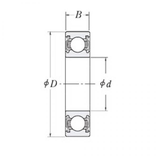 34,925 mm x 88,9 mm x 22,225 mm  RHP MJ1.3/8-2Z радиальные шарикоподшипники #1 image