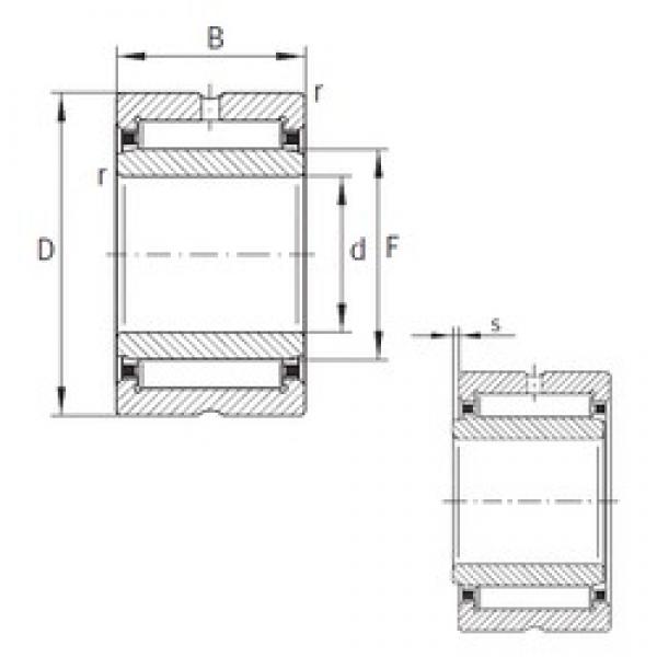 32 mm x 47 mm x 30 mm  INA NKI32/30-XL игольчатые подшипники #1 image