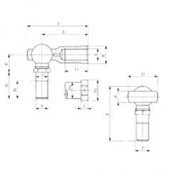 IKO LHS 14 подшипники скольжения #1 image