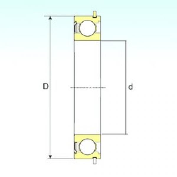 20 mm x 42 mm x 12 mm  ISB 6004-ZNR радиальные шарикоподшипники #1 image