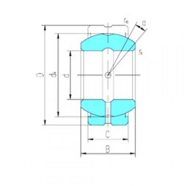 20 mm x 35 mm x 16 mm  LS GE20ES-2RS подшипники скольжения #1 image