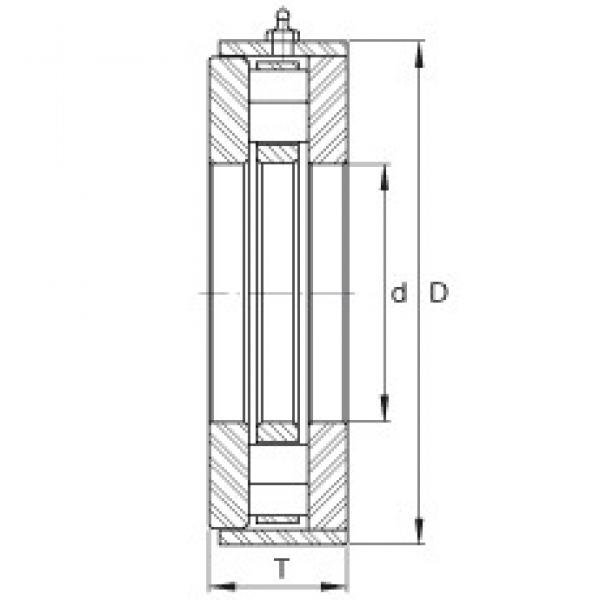 INA RWCT27-C упорные роликоподшипники #1 image