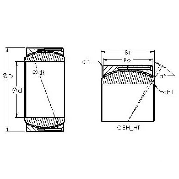 AST GEH110HT подшипники скольжения #1 image