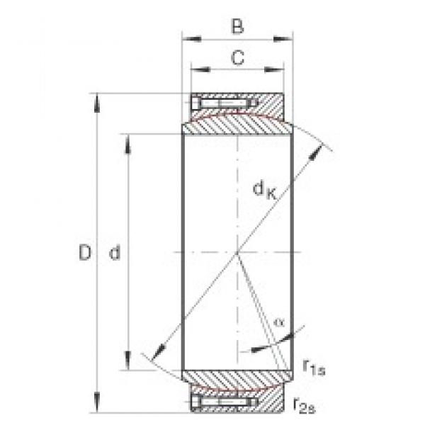 INA GE340-DW подшипники скольжения #1 image