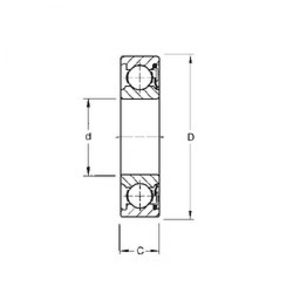 55 mm x 120 mm x 29 mm  Timken 311NP радиальные шарикоподшипники #1 image