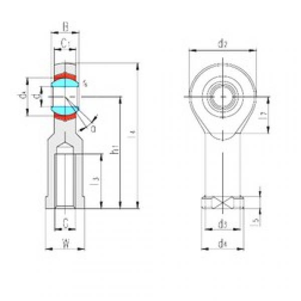 LS SIZP19N подшипники скольжения #1 image