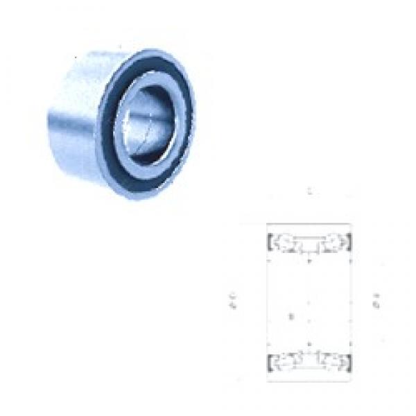 40 mm x 75 mm x 50 mm  PFI PW40750050CSHD радиально-упорные шарикоподшипники #1 image