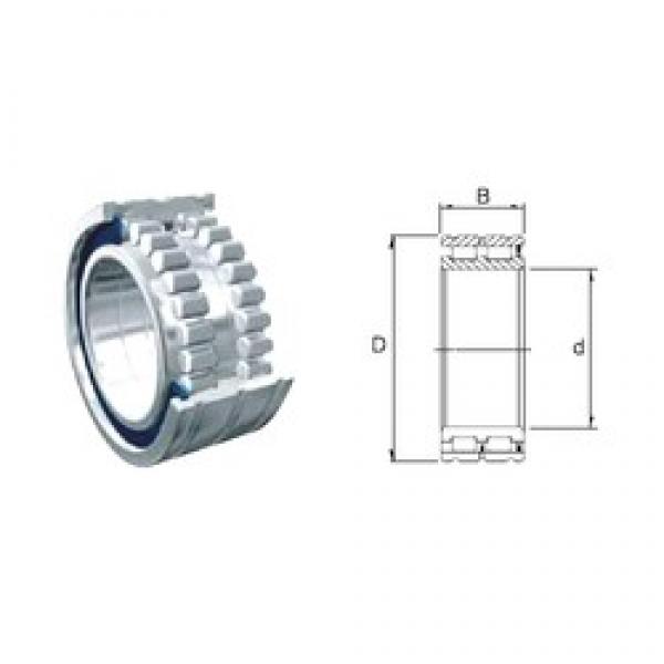 30 mm x 55 mm x 34 mm  ZEN NCF5006-2LSV цилиндрические роликоподшипники #1 image