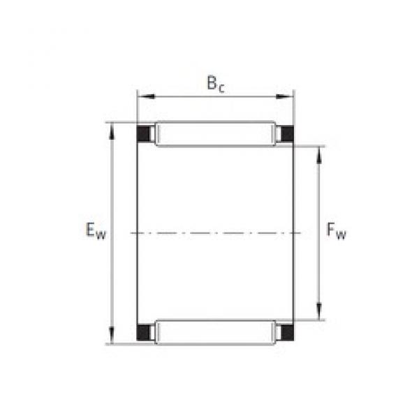 INA K125X133X35 игольчатые подшипники #1 image