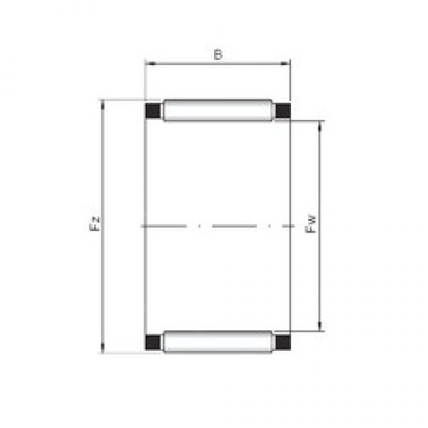 ISO K30x35x27 игольчатые подшипники #1 image