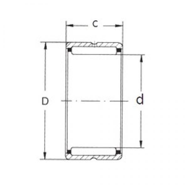 FBJ NK40/20 игольчатые подшипники #1 image