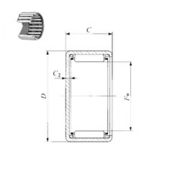 IKO BHAM 3324 игольчатые подшипники #1 image