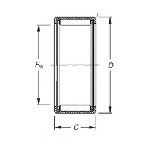 Timken HK3038 игольчатые подшипники #1 image