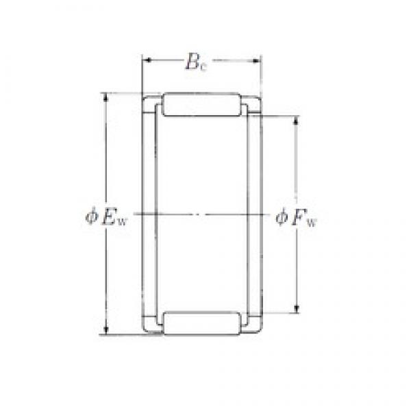 NSK FWF-293616Z-E игольчатые подшипники #1 image