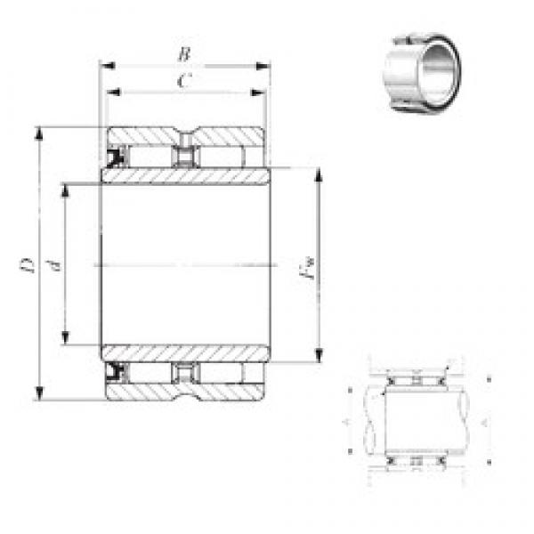 15,875 mm x 34,925 mm x 25,65 mm  IKO GBRI 102216 U игольчатые подшипники #1 image