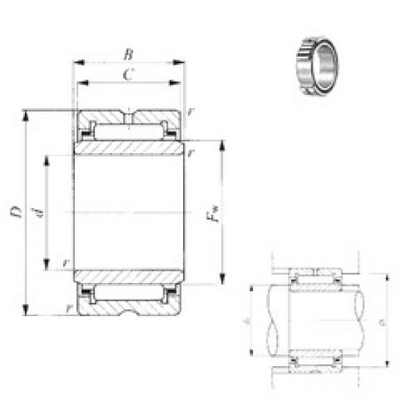 42 mm x 62 mm x 30,5 mm  IKO TRI 426230 игольчатые подшипники #1 image