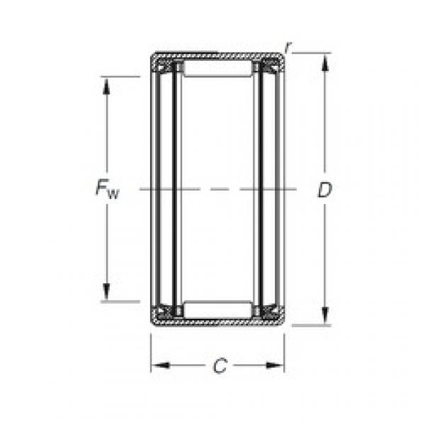 Timken HK2524.2RS игольчатые подшипники #1 image