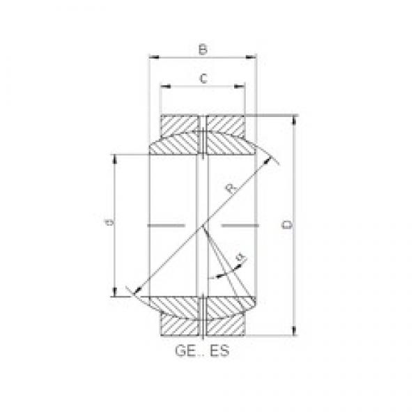 1000 mm x 1320 mm x 438 mm  ISO GE 1000 ES подшипники скольжения #1 image