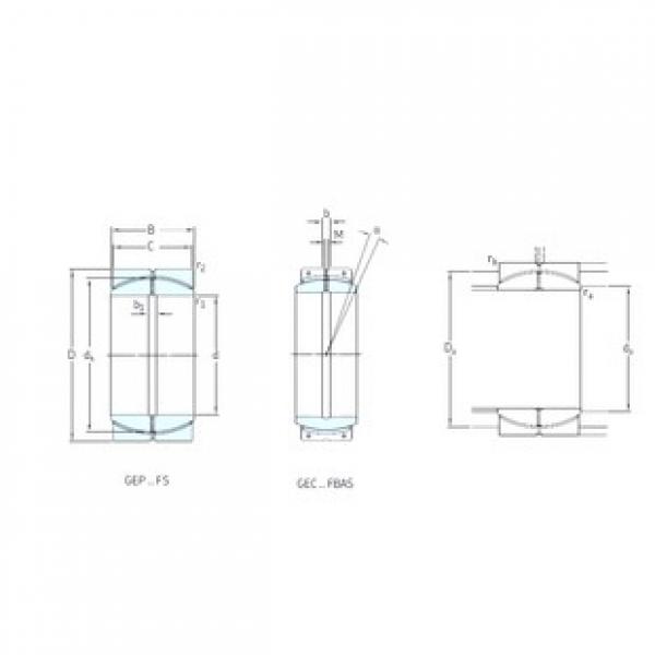 500 mm x 710 mm x 355 mm  SKF GEP500FS подшипники скольжения #1 image