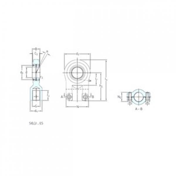 SKF SILR40ES подшипники скольжения #1 image