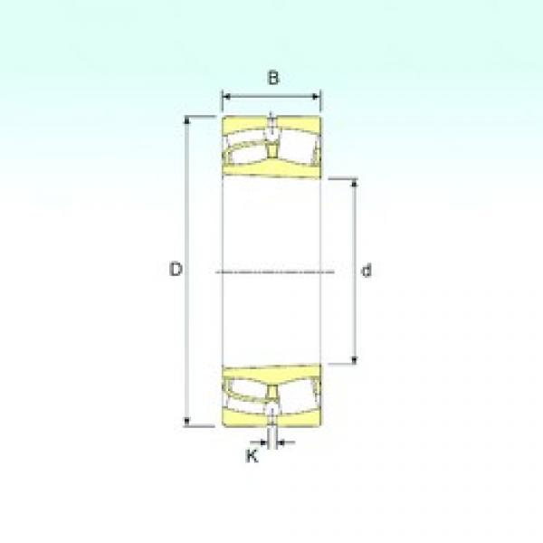 130 mm x 280 mm x 93 mm  ISB 22326 KVA сферические роликоподшипники #1 image