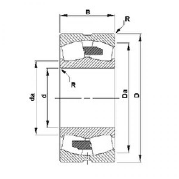 200 mm x 340 mm x 140 mm  Timken 24140YMB сферические роликоподшипники #1 image