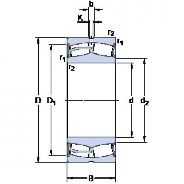 150 mm x 225 mm x 75 mm  SKF 24030-2CS5/VT143 сферические роликоподшипники #1 image