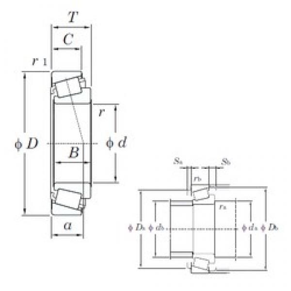 KOYO 623/612A конические роликовые подшипники #1 image