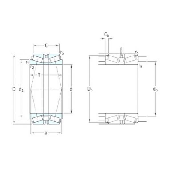 SKF 31318T103J2/DB31 конические роликовые подшипники #1 image