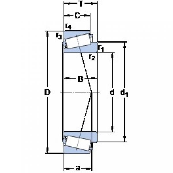 95.25 mm x 171.45 mm x 48.26 mm  SKF 77375/77675/Q конические роликовые подшипники #1 image